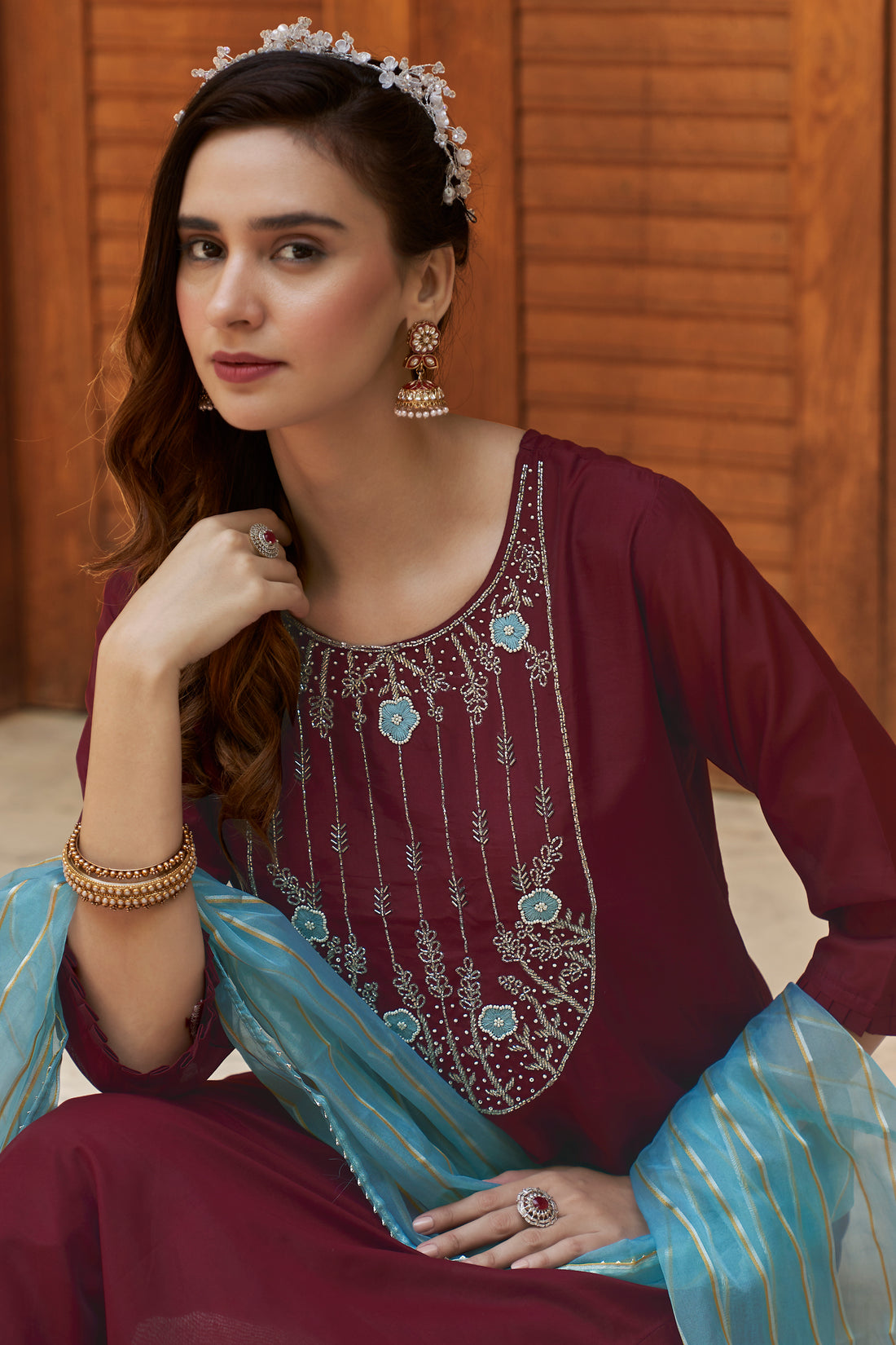 AKASHARA VOL 04 FESTIVE WEAR KURTI