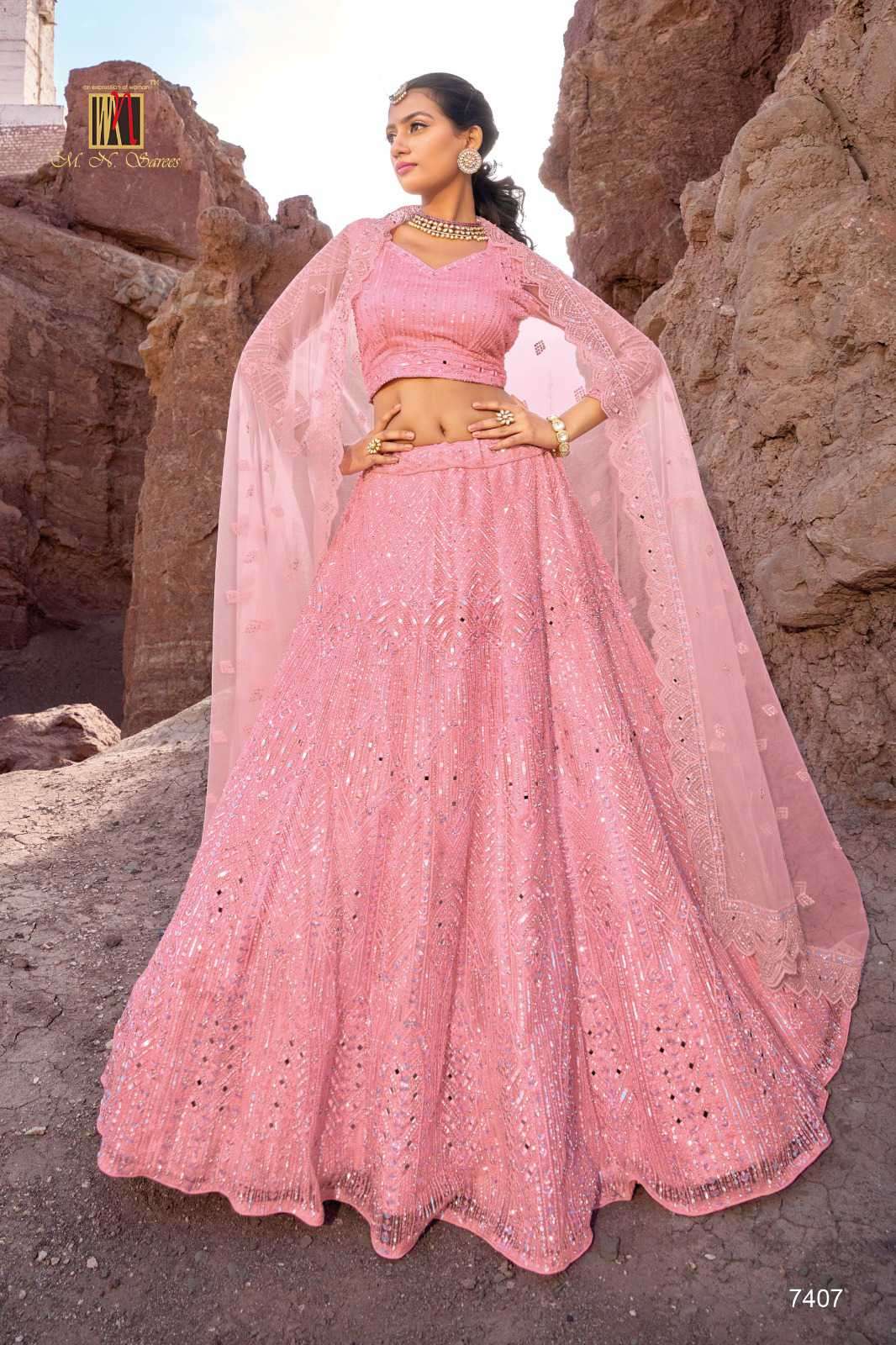 Wedding Designer Bridal Lehenga Choli 7407