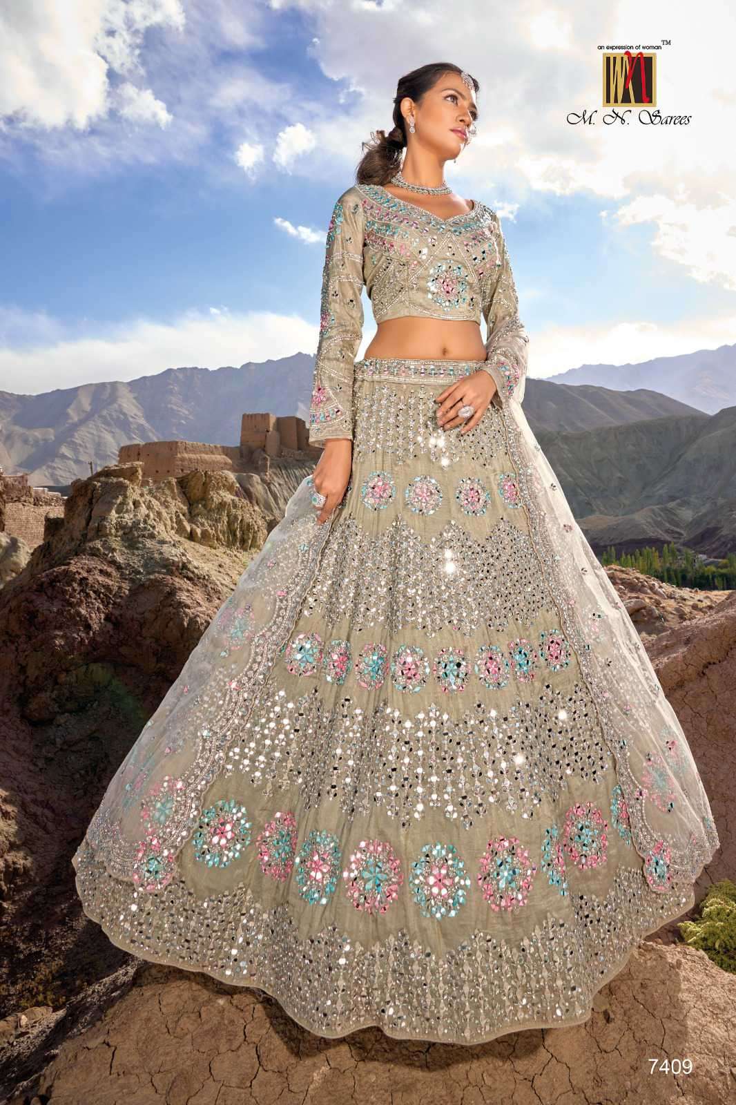 Wedding Designer Bridal Lehenga Choli 7409