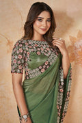 Crush Silk Saree