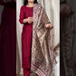 Party Wear Fancy Cotton Silk stunning Suit