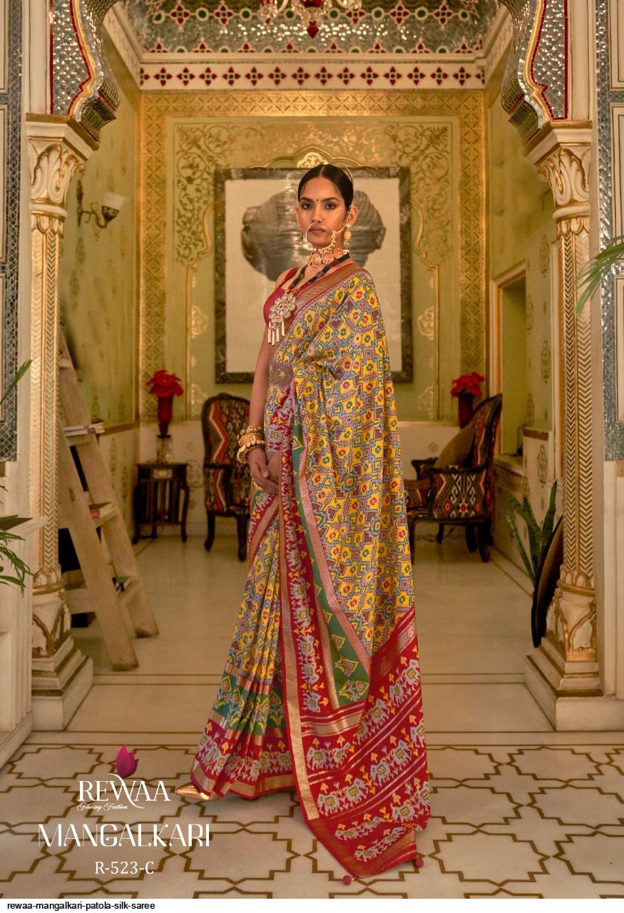 Rewaa Mangalkari Patola Silk Saree (1595x12)