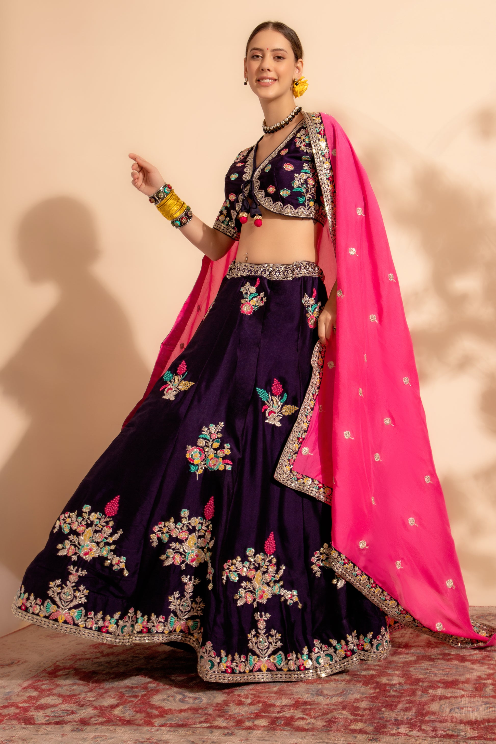 lehenga choli design for ladies