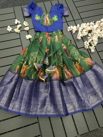 Navratri Traditional Kid's Lehenga Choli