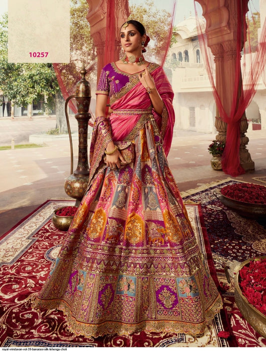 Wedding Special Looks For Royal Banarasi Lehenga Dno 10257