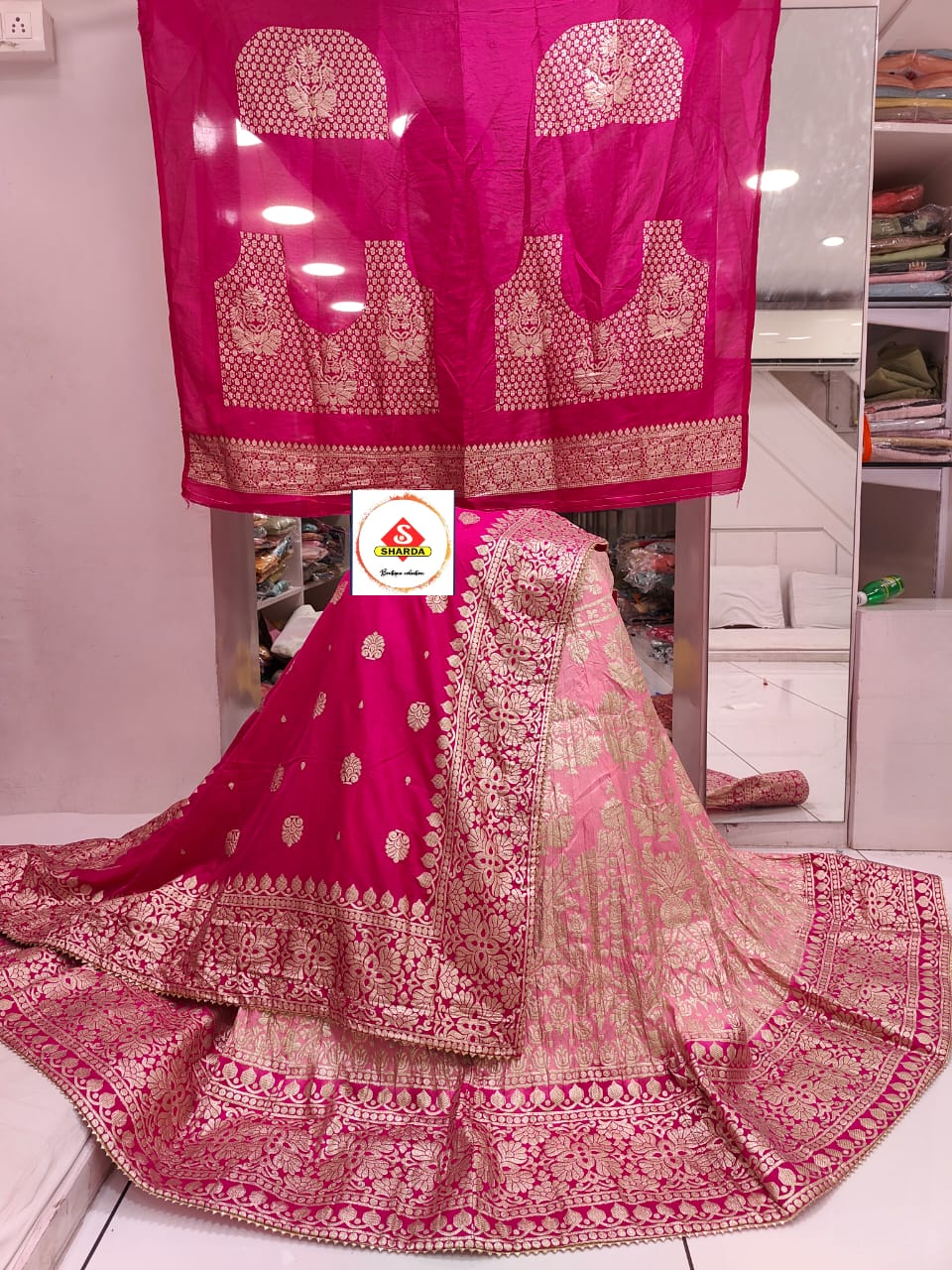 Rajasthani Traditional Dola Silk Lehenga Chunni