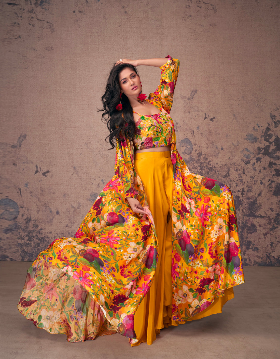 Beautiful Designer Occasion Wear Indo Western Dress