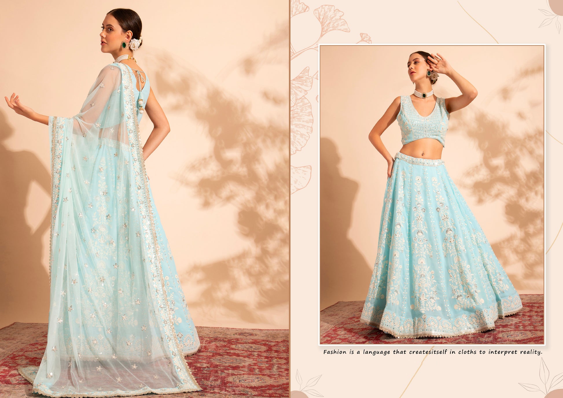 lehenga choli design for ladies