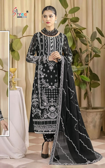 Beautiful Heavy Georgette Pakistani Georgette Suit Design K - 1871