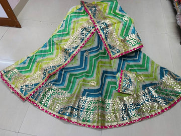 Rajasthani Traditional Bandhej Lehenga Chunni