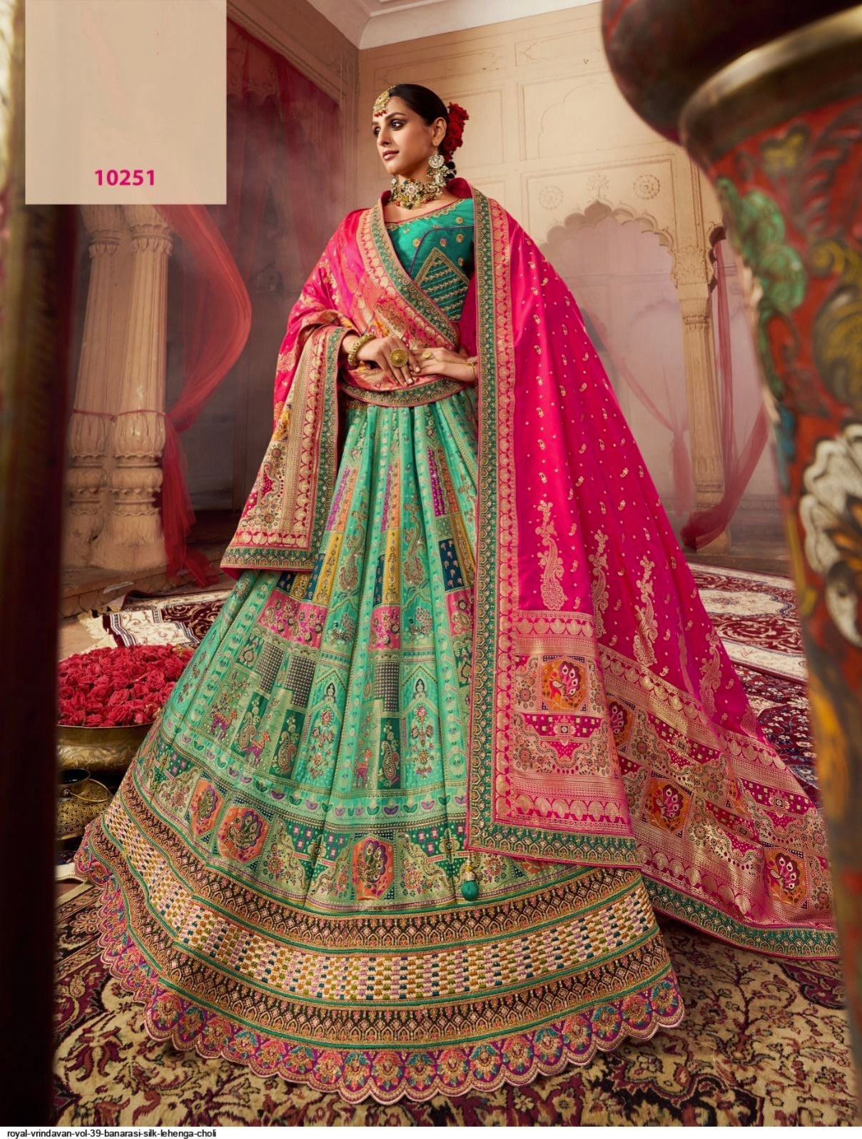 25 Golden Bridal Lehenga for Indian Brides - Go Golden