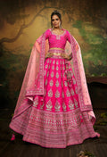 Bridal look in lehenga