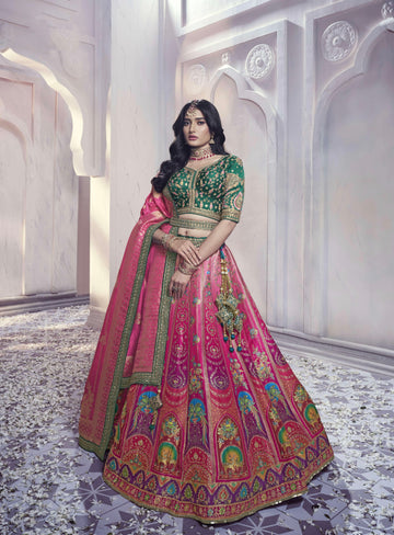 Designer Wedding Wear Latest Bridal Lehenga Choli