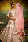 Bridal look in lehenga