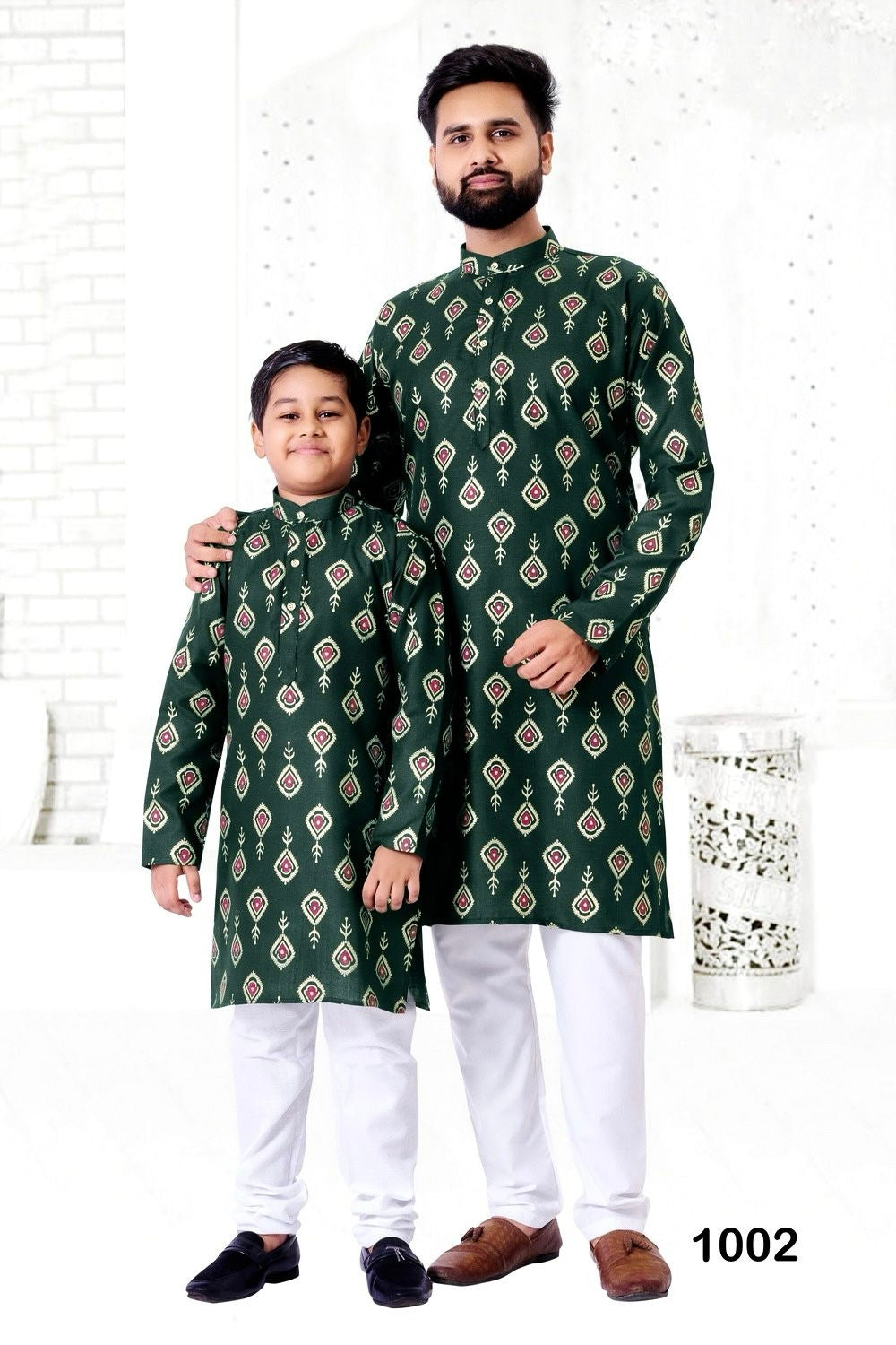 Kurta pajama for father fashion