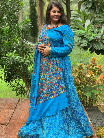 Pavitra Bandhej Navratri Lehenga Choli