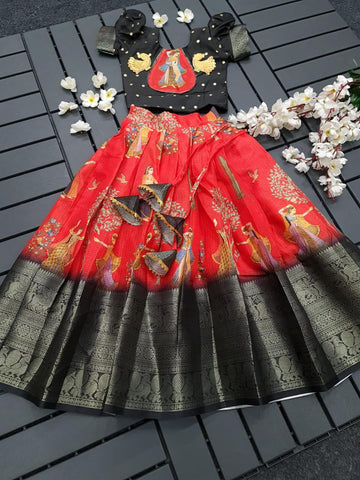 Navratri Traditional Kid's Lehenga Choli