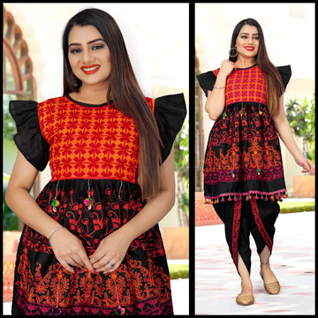 Beautiful Traditional Garba khediya Dress