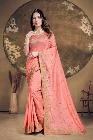 Beautiful Designer Occasion Wear Jimmy Choo Silk Saree