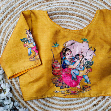 Beautiful Handcrafted all over Blouse