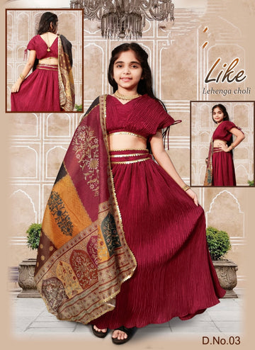 Beautiful Designer Kid's Lehenga Choli