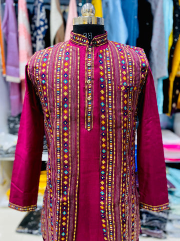 INDO WESTERN STYLE KURTA FOR MEN'S