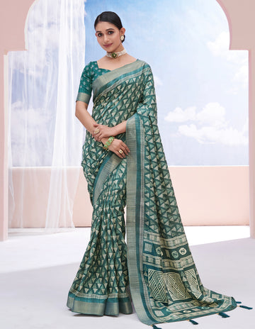 Beautiful Occasion Wear Pure Dola Silk Saree