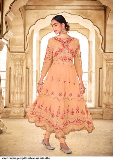 Beautiful Designer Vouch Nainika Georgette Salwar Suit