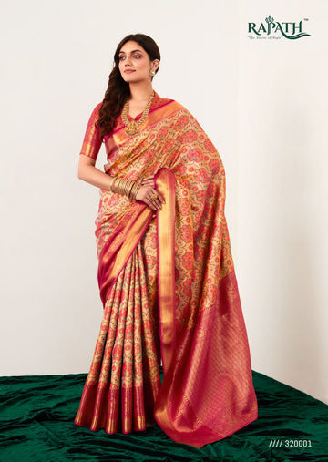 Beautiful Designer Rachita Pattu Pure Dharamavaram Silk Saree