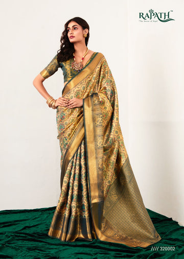 Beautiful Designer Rachita Pattu Pure Dharamavaram Silk Saree