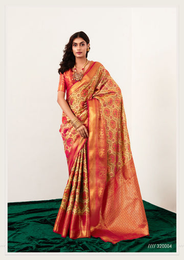 Beautiful Designer Rachita Pattu Pure Dharamavaram Silk Saree