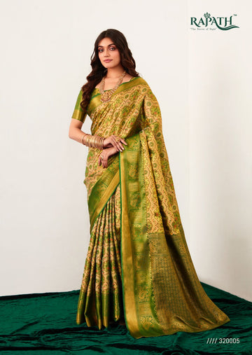 Beautiful Designer Rachita Pattu Pure Dharamavaram Silk Saree