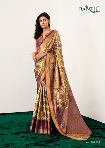 Beautiful Designer Rachita Pattu Pure Dharamavaram Silk Saree