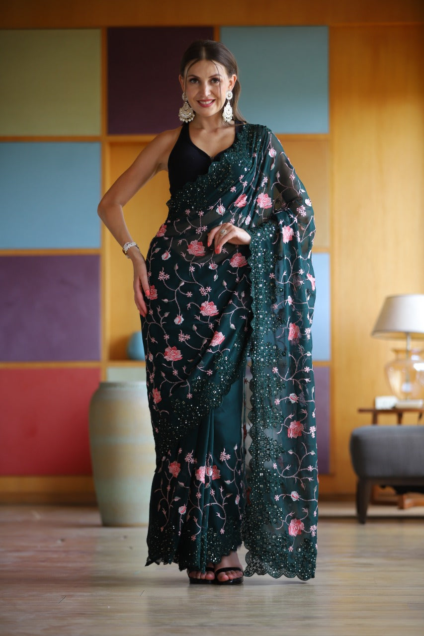 Wedding Party Wear Sarees Anantexports