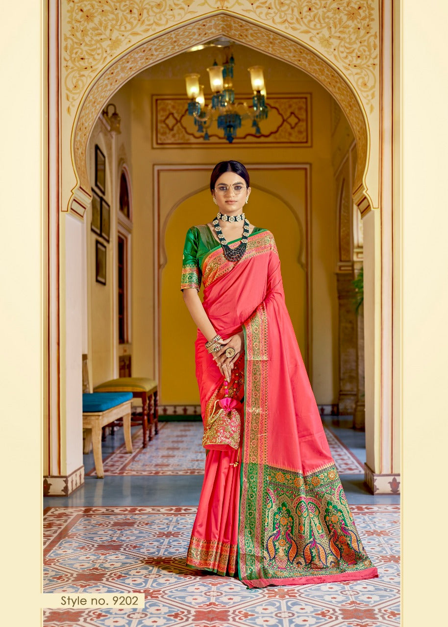 Latest Designer Party Wear Silk Saree | Silk Saree Digital Print