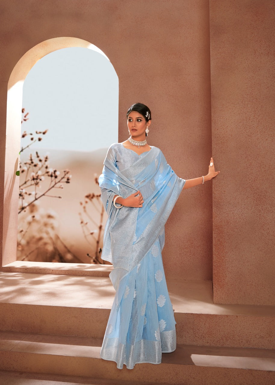 Festive Wear Maroon Soft Silk Jacquard Designer Saree – Rajyogam