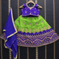 PADDING KIDS LEHENGA Anantexports