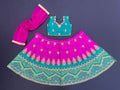 PADDING KIDS LEHENGA Anantexports