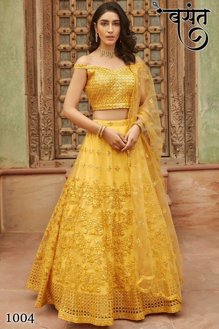 Basant Festival Lehenga choli Anantexports