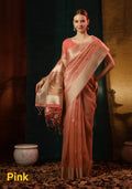 Linen Tissue Saree Anantexports