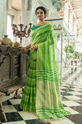 Pure Linen Saree Anantexports