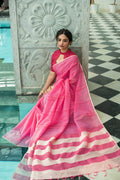 Pure Linen Saree Anantexports