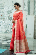 Pure Linen Saree Anantexports