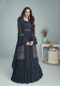 Designer Zeenat Georgette Anarkali Suite Anantexports