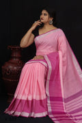 Linen Designer Woven Saree Anantexports