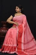 Linen Designer Woven Saree Anantexports