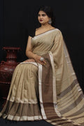 Linen Designer Woven Saree Anantexports