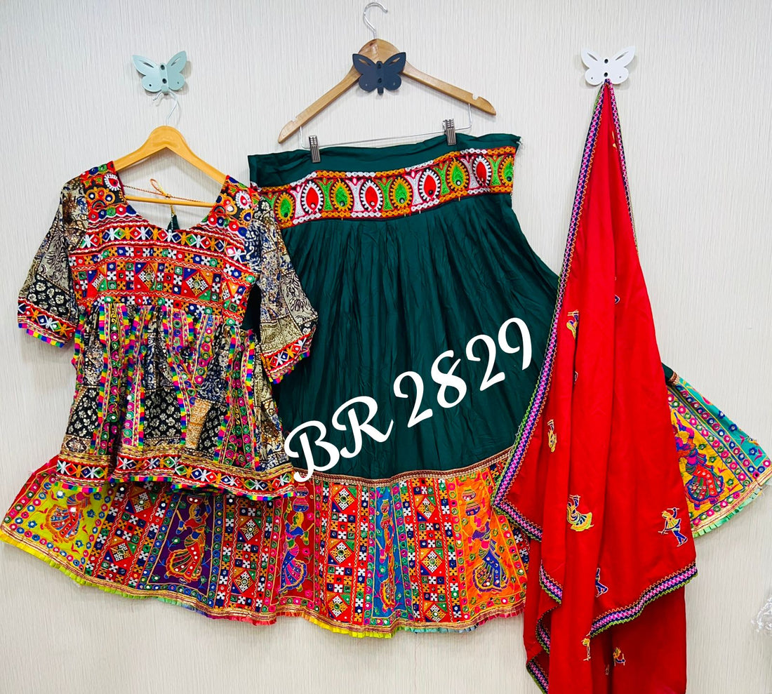 BR 2829 Kediya Pattern Navratri chaniya choli BR