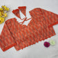 Readymade Pure Ikat Weaving Fabric Blouse Anantexports