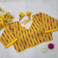 Readymade Pure Ikat Weaving Fabric Blouse Anantexports